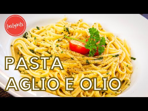 SPAGHETTI AGLIO E OLIO - das schnelle Pasta-Rezept | In weniger als 15 Minuten!