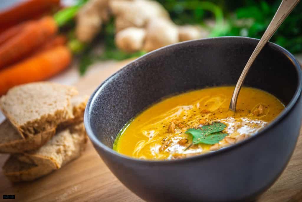 Karotten-Ingwer-Suppe in 25 Minuten