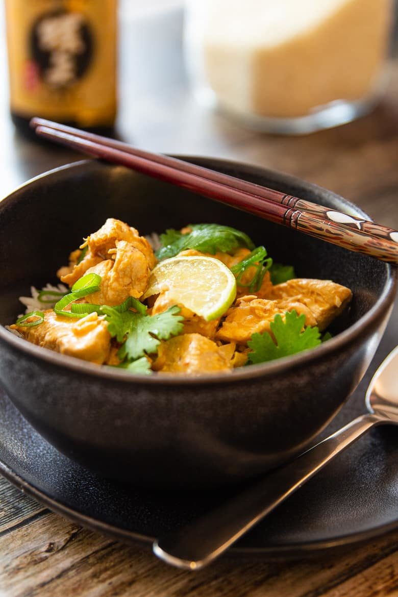 Schnelles Curry mit Hähnchen