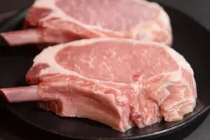 Schweinekoteletts vom Duroc-Schwein