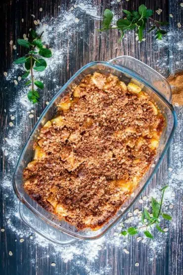 Apple Crumble Rezept
