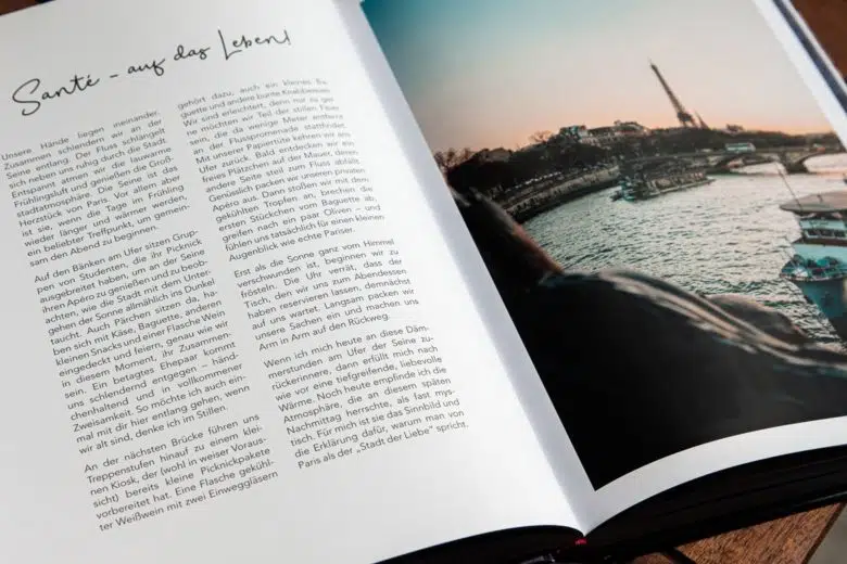 Blick ins Buch: Paris je t'aime