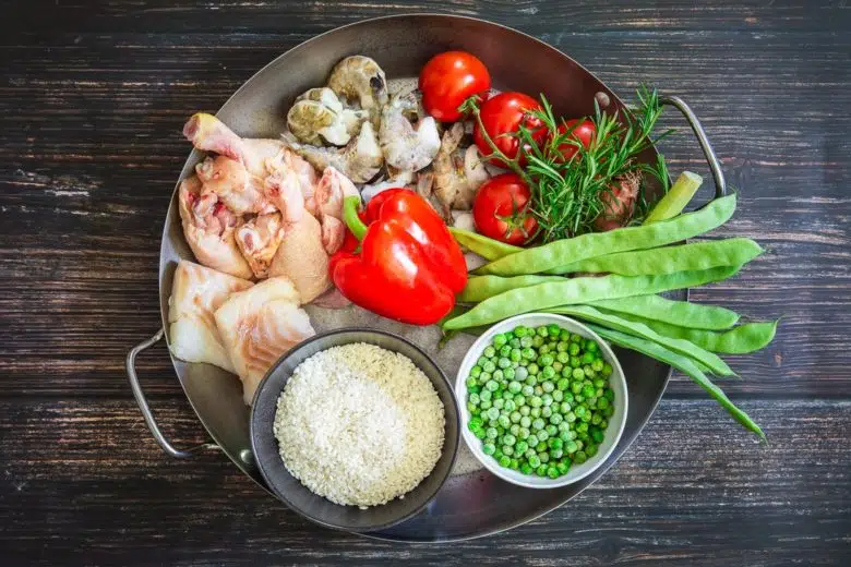 Paella Zutaten