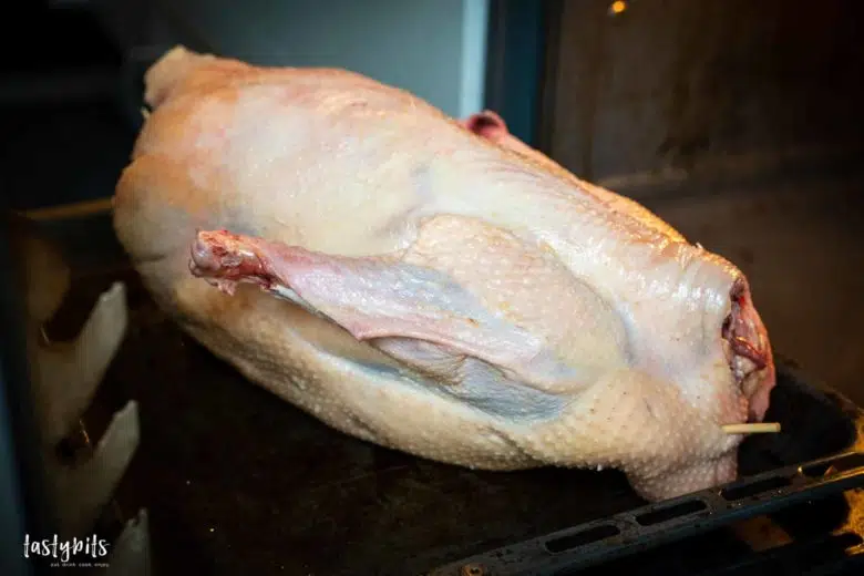 Gänsebraten im Ofen garen