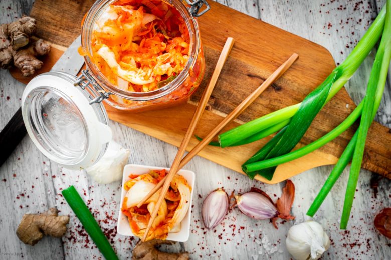 Kimchi - koreanischer Kohlsalat