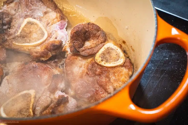 Ossobuco anbraten