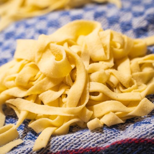 Tagliatelle selber machen