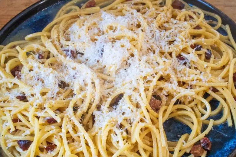 Das Originalrezept der Spaghetti carbonara