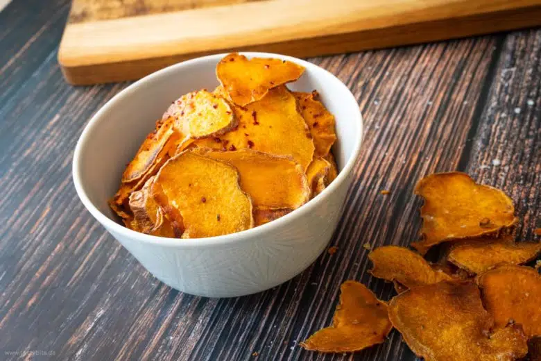 Süßkartoffelchips Rezept