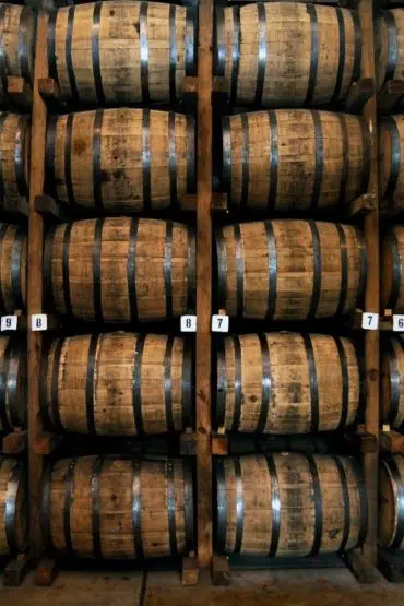 Rye Whisky Fässer