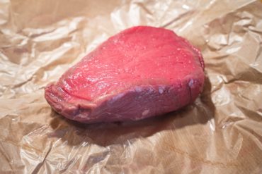 Rohes Rinderfilet für Carpaccio