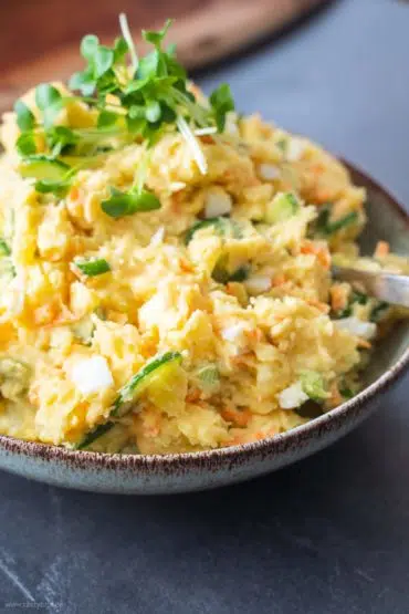 Kartoffelsalat mit japanischer Mayo