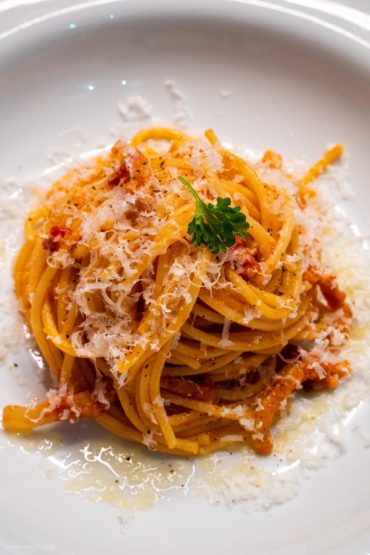 Pasta all'amatriciana Originalrezept