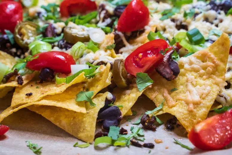 Überbackene Nachos