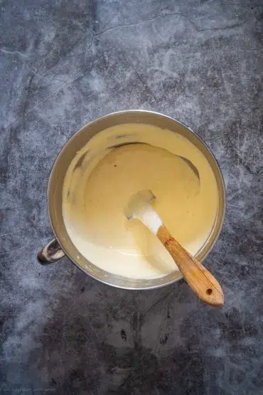 Bayrische Creme in Rührschüssel