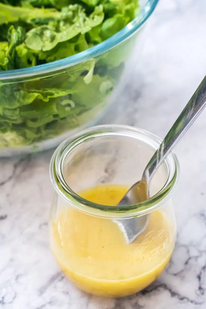 Vinaigrette für grünen Salat