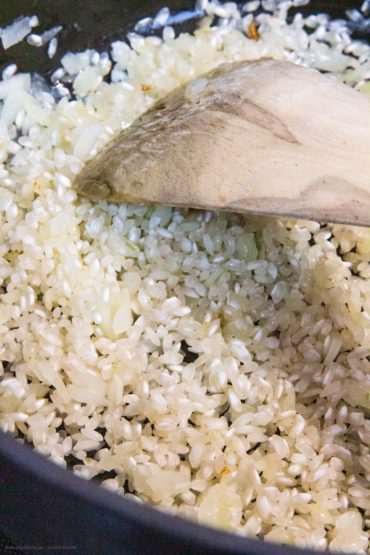 Risotto-Reis andünsten