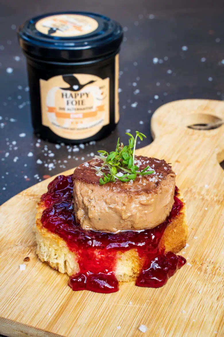 Happy Foie mit getoastetem Brioche