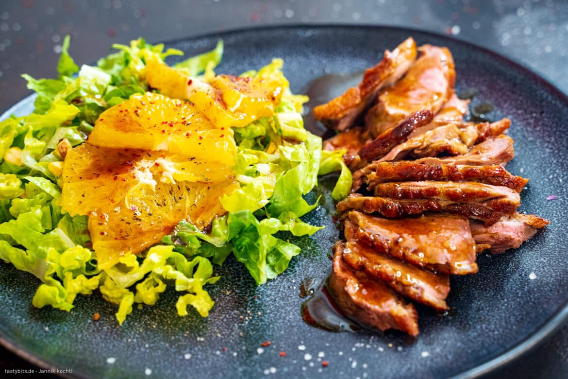 Entenbrust à l&amp;#39;orange Rezept - Ente mit Orangensauce | tastybits