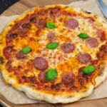 Pizza Salami Rezept