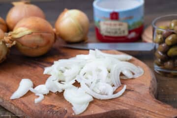 Zwiebeln schneiden