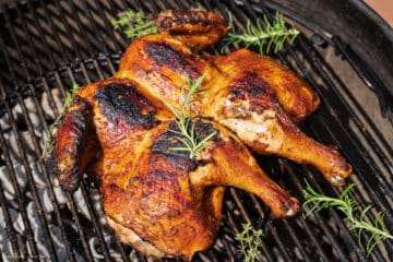 Spatchcock Chicken - Rezept für Roadkill Chicken