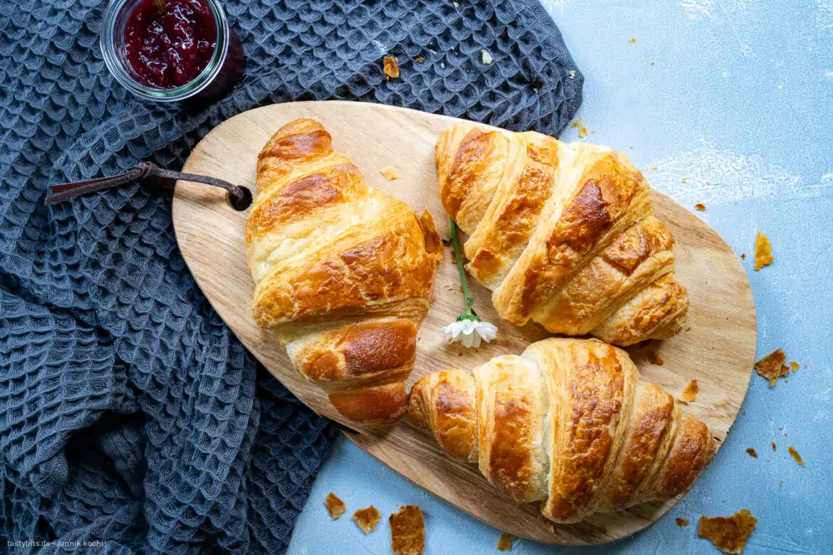 Französische Croissant selber backen