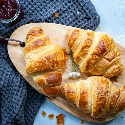 Französische Croissant selber backen