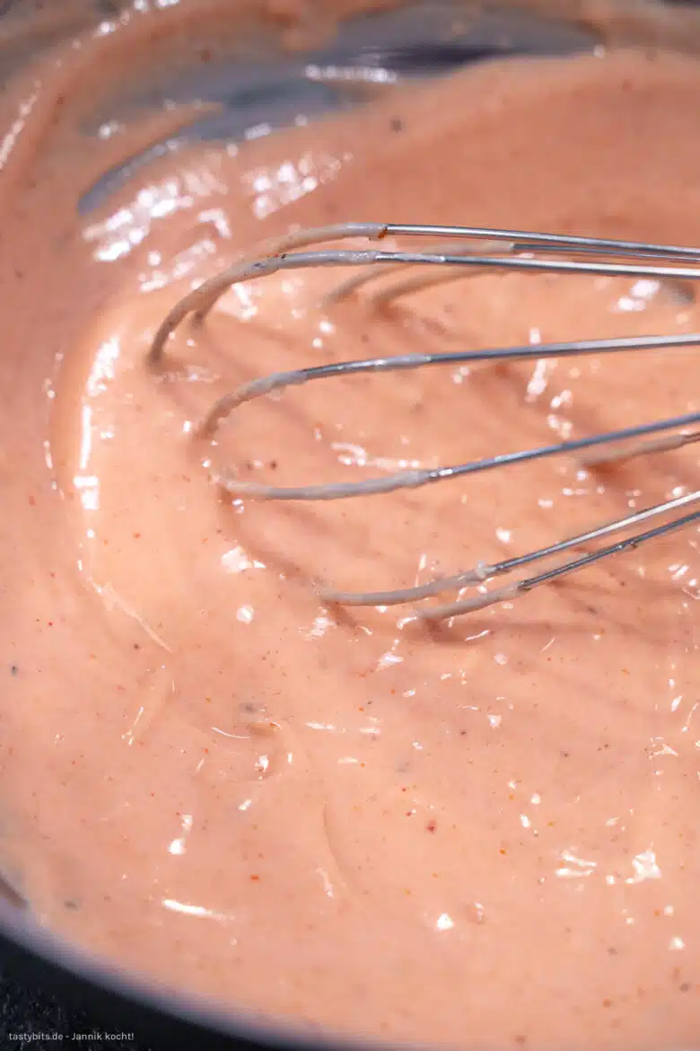 Selbst gemachte Cocktailsauce
