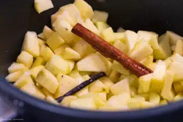 Apfelmus kochen