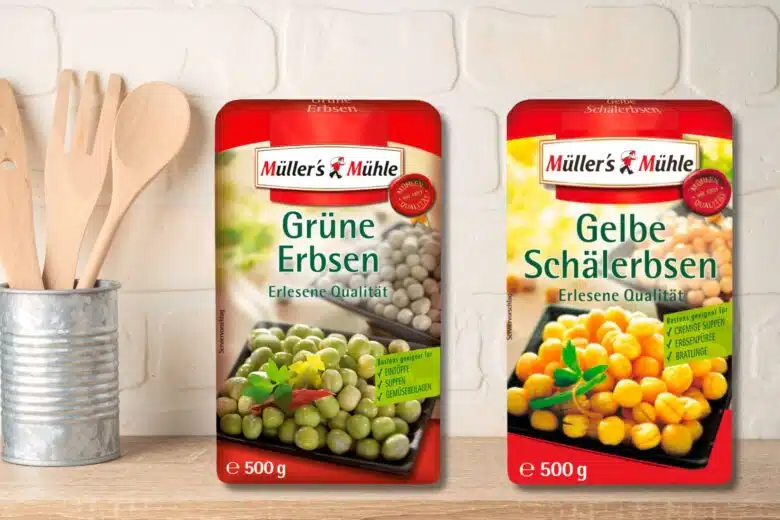 Grüne Erbsen vs. Schälerbsen