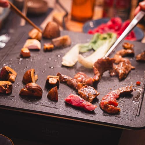 Teppanyaki - japanisches Grillen am Tisch
