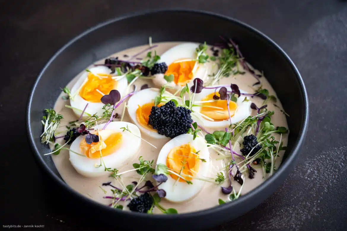 Russische Eier mit Thunfisch (mal anders!) | tastybits.de - Jannik kocht!